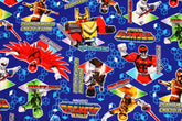 動物戰隊 Zyuohger Animal Squadron Zyuohger 牛津布 日本製造 Half Yard